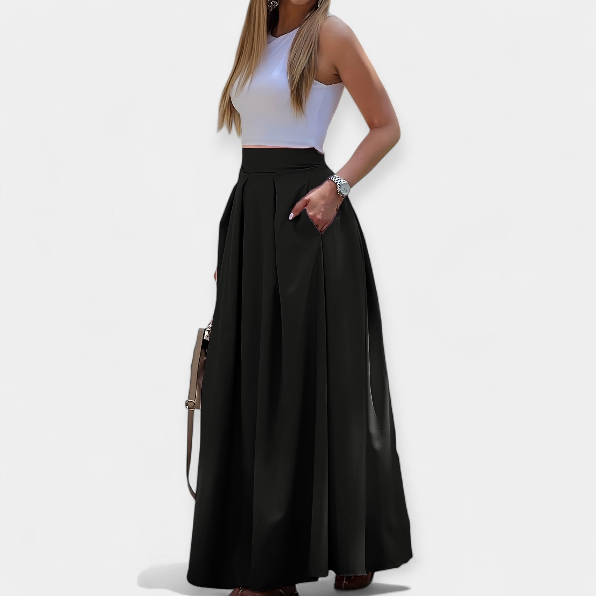 Dearbhla - Chic Midi Skirt - Charlotte & Willow, product photo 7