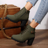 Marcella | Stylish Block Heel Boots
