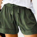 Anaïs - Chic Satin Lounge Shorts