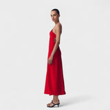 Inès - Chic Satin Evening Gown