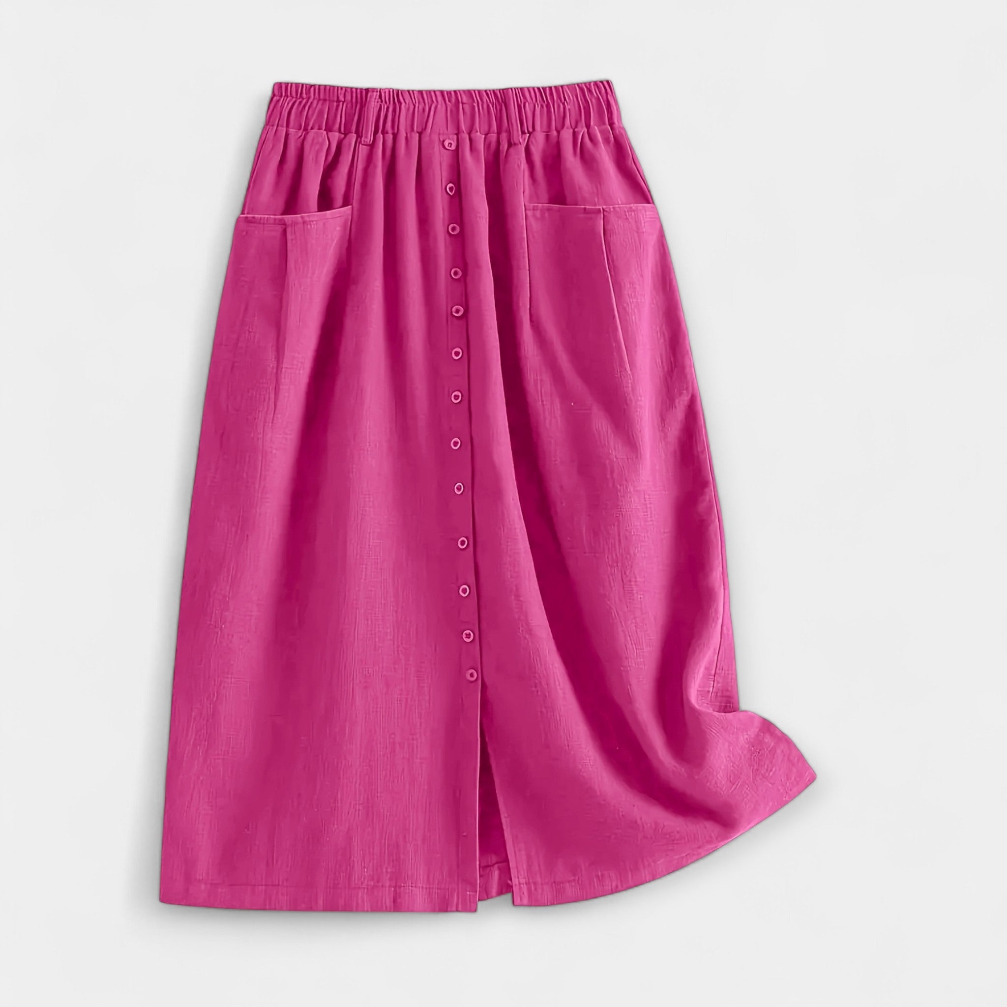 Nuala - Vintage-Inspired Midi Skirt - Charlotte & Willow, back