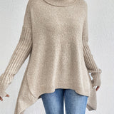 Isla - Oversized Turtleneck Sweater