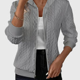 Audrey | Cardigan with Zipper