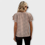 Clara - Elegant Ruffled Top