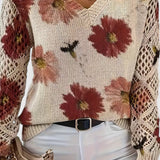 Madis | Elegant Floral Sweater