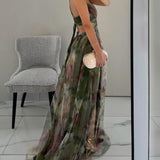 Muirne Floral Print Maxi Dress - Charlotte & Willow