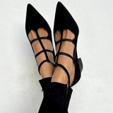 Élodie - Strappy Cross Heels