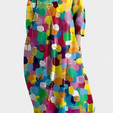 Valentine's Day Floral Maxi Dress