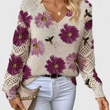 Madis | Elegant Floral Sweater