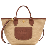 Longchamp - Le Pliage XS Basket Bag Brown Canvas