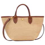 Longchamp - Le Pliage XS Basket Bag Brown Canvas