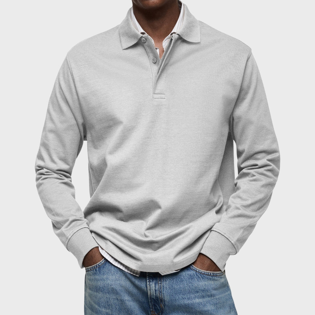 Tadhg Sophisticated Chic Polo - Charlotte & Willow, detail