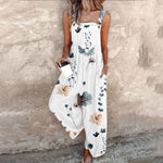 Classic Multicolour Dungarees - Charlotte & Willow, side view