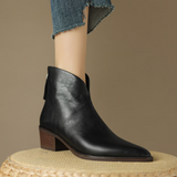 Felicia | Luxury Low-Heel Ankle Boots