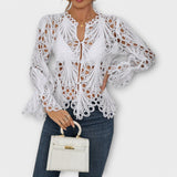 Clara - Off-Center Blouse