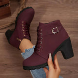 Marcella | Stylish Block Heel Boots