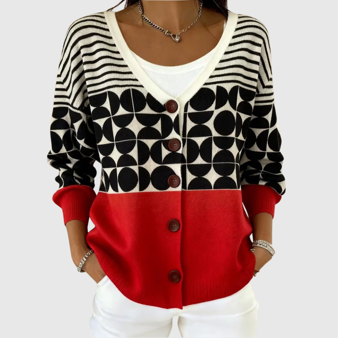 Breda Cosy Button Up Cardigan - Charlotte & Willow