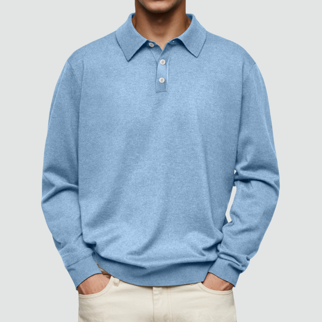 Tadhg Stylishly Sophisticated Polo - Charlotte & Willow, side view