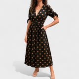 Margot - Polka Dot Midi Dress