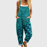 Marine Wave Jumpsuit - Charlotte & Willow