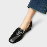 Inès - Cozy Leather Slippers