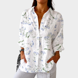 Sorcha - Lightweight Colourful Printed Top