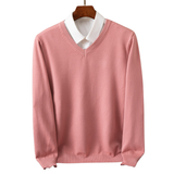 Justine - Chic V-Neck Sweater