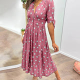Clara - Chic Polka Dot Dress