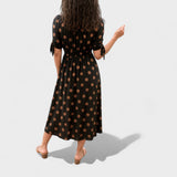Margot - Polka Dot Midi Dress