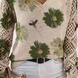 Madis | Elegant Floral Sweater