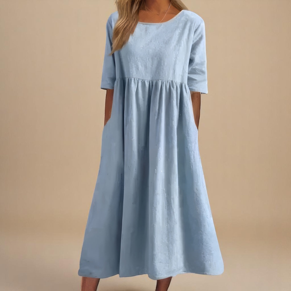 Aveen - Relaxed Dress - Charlotte & Willow, back