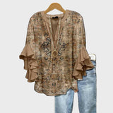 Anaïs - Chic Ruffled Blouse