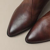 Felicia | Luxury Low-Heel Ankle Boots