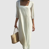 Maëlle - Chic Linen Dress