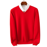 Justine - Chic V-Neck Sweater
