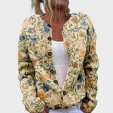 Anaïs - Chic Floral Knit Cardigan
