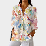 Gemma - Lightweight Colourful Printed Top