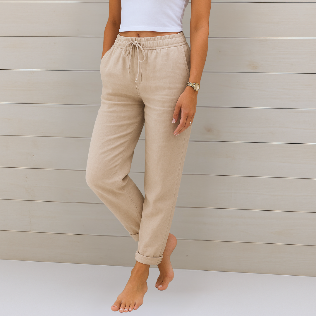 Muireann - Breezy Trousers - Charlotte & Willow, back
