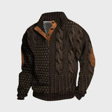 Anaïs - Vintage-Inspired Printed Sweater
