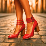 Sarah - Chic Block Heels