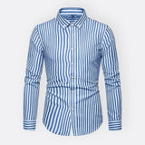 Delphine - Timeless Striped Button-Up