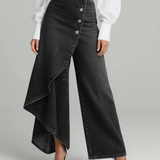 Maya | Asymmetrical Skirt Pants