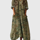 Mariana | Elegant Linen Dress