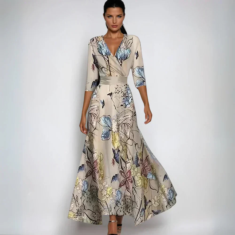 Anna |  Elegant and versatile floral dress