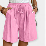 Anaïs - Chic Solid Trousers