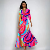 Anna |  Elegant and versatile floral dress