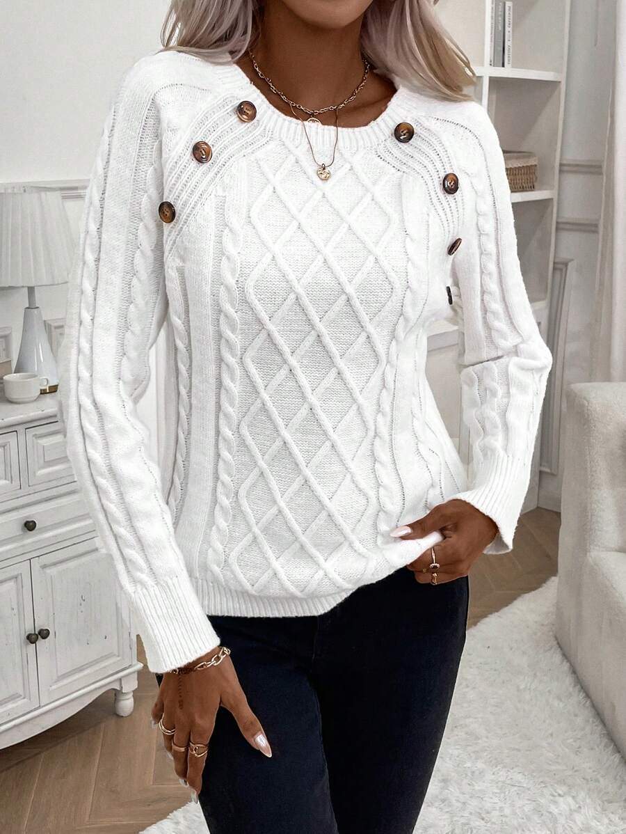 Maëlle - Pull Torsadé Chic