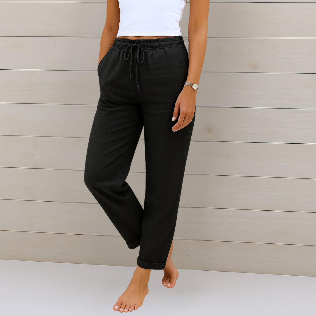Muireann - Breezy Trousers - Charlotte & Willow, styled look