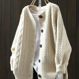 Gaëlle - Chic Braided Cardigan
