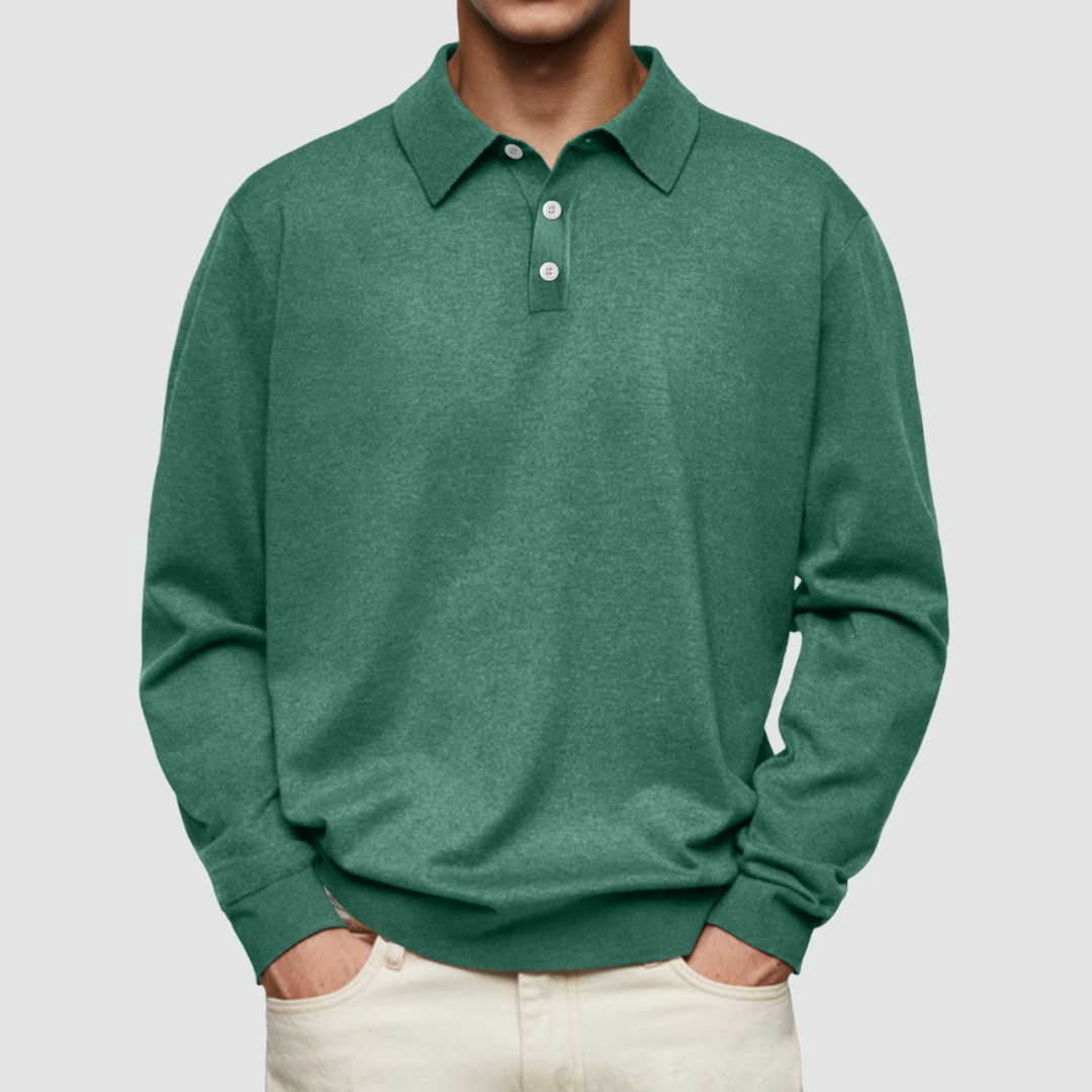Tadhg Stylishly Sophisticated Polo - Charlotte & Willow, front view